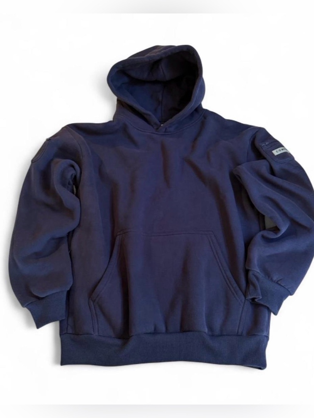 Comfrt Men's Navy Hoodie - Classic Heavyweight Pullover